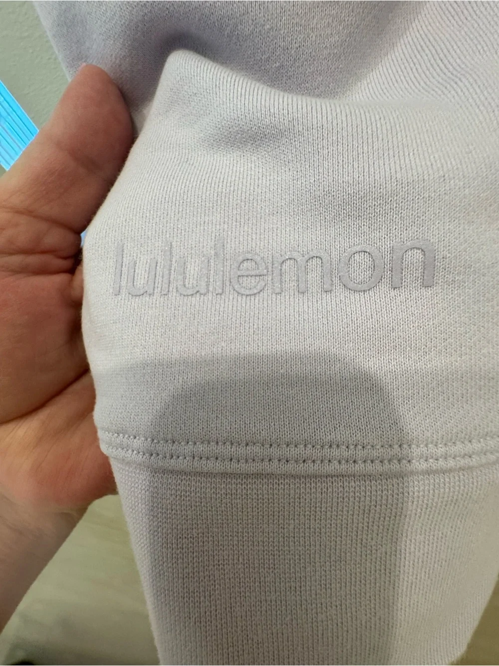 lululemon-Lavender Crewneck Sweatshirt Pullover- Womens size 16
